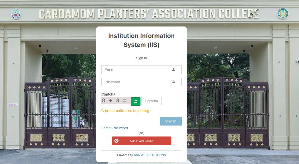 College Management System